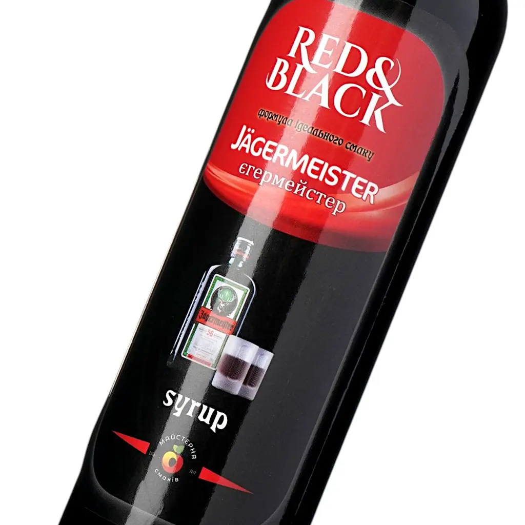 Сироп Red&Black Єгермейстер 0.7 л - фото 5