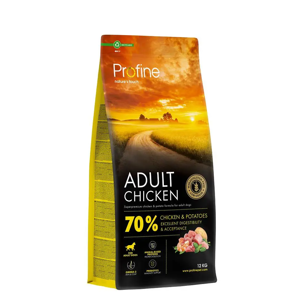 Корм сухий Profine Chicken&Potatoes для дорослих собак усіх порід з куркою та картоплею, 12 кг (арт.173069)