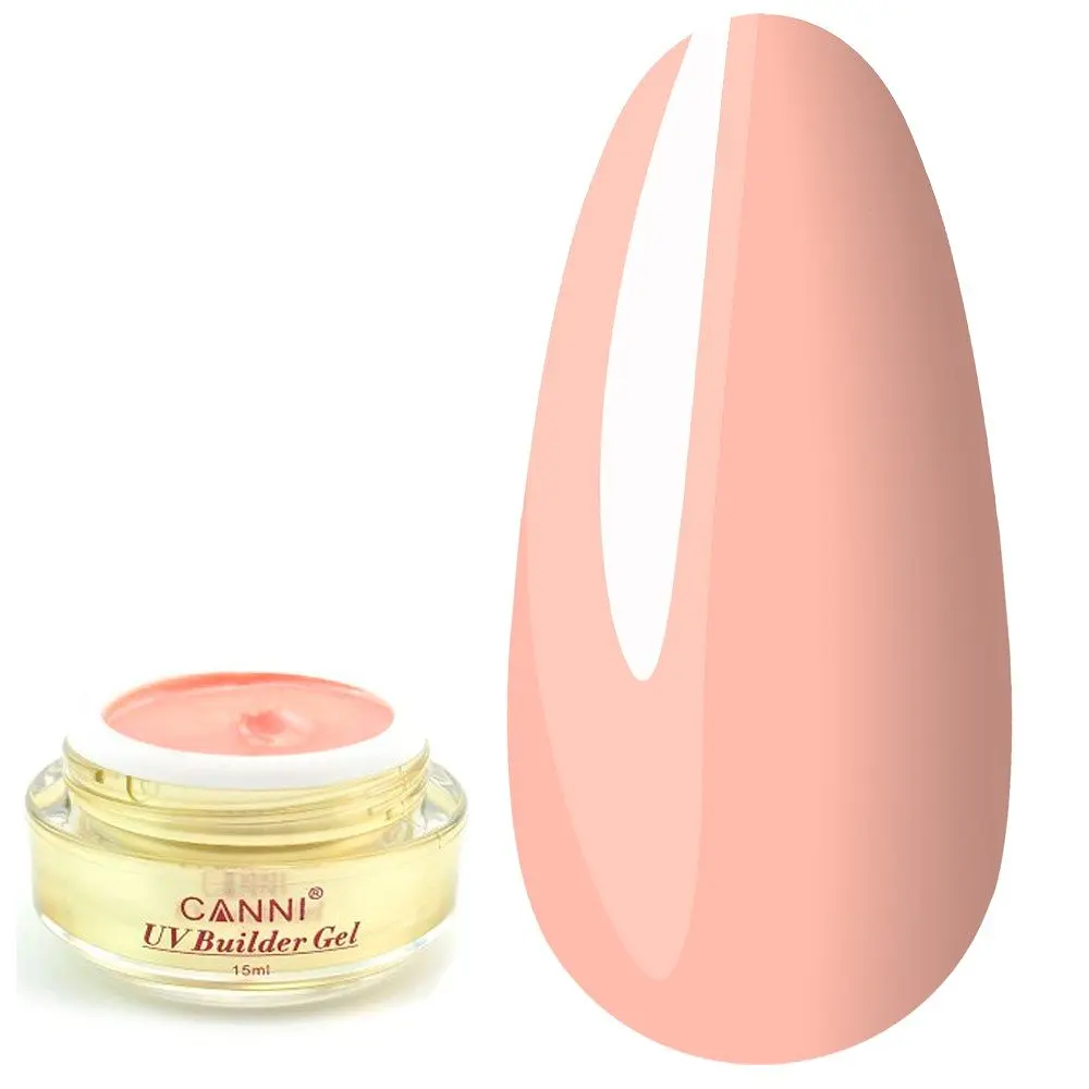 Конструирующий гель Canni 308 Hard Pink 15 мл - фото 3
