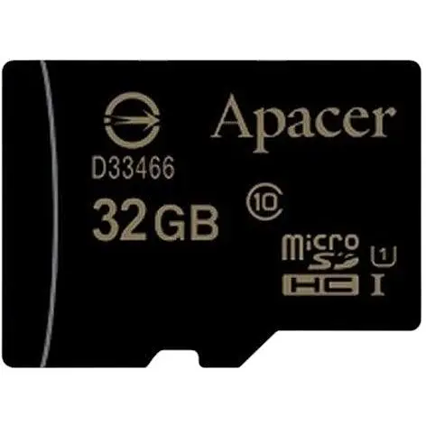 Карта памяти Apacer microSDHC 32GB (UHS-1) без адаптера AP32GMCSH10U1-RA - фото 1