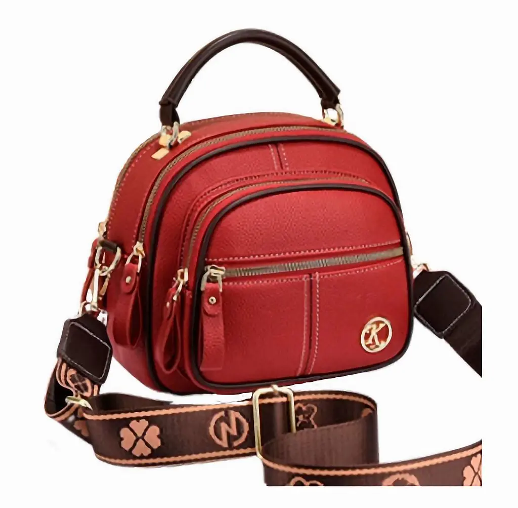 Сумка Italian Bags Clas 22х13х19 см Червоний - фото 3