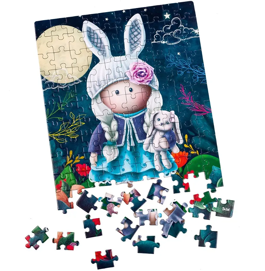 Пазлы De.tail Маленький зайчик Дол, 120 элементов (DT100-01) - фото 3