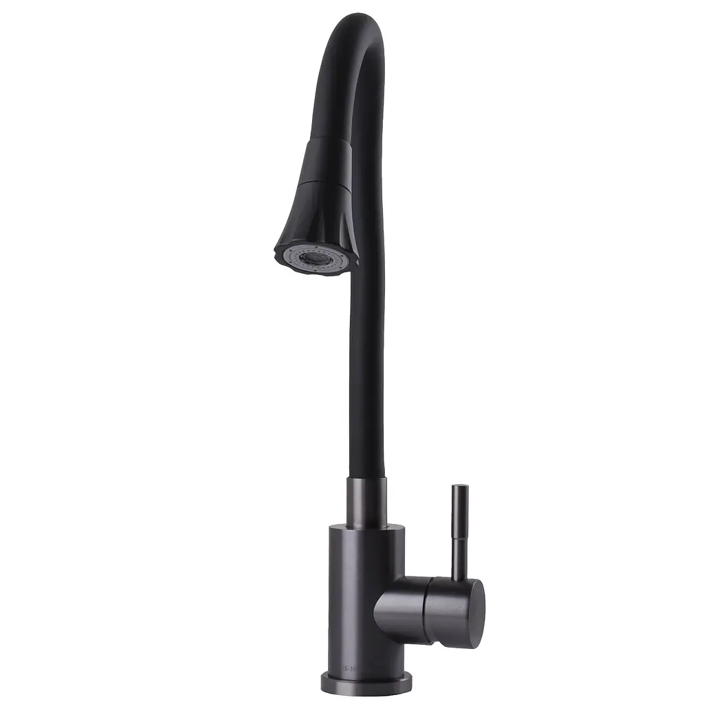 Змішувач для кухні Globus Lux Alpen SBT1-203SA-GP-B01 Графіт - фото 3
