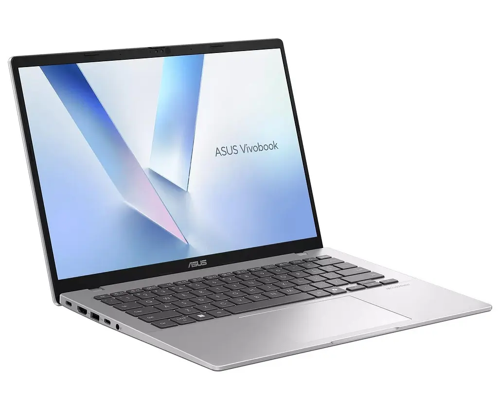 Ноутбук ASUS Vivobook 14 M1407KA-LY143 (14 WUXGA IPS, Ryzen 5 AI 330, 16 GB, 512 SSD, UMA, DOS) Silver (90NB15H3-M006Y0) - фото 2