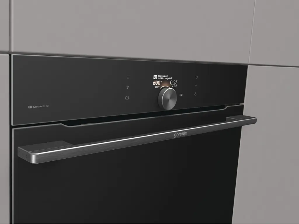 Gorenje Духова шафа Gorenje електрична компактна, 50л, A+, дисплей, Wi-Fi, ф-ція мікрохвиль, чорний - фото 3