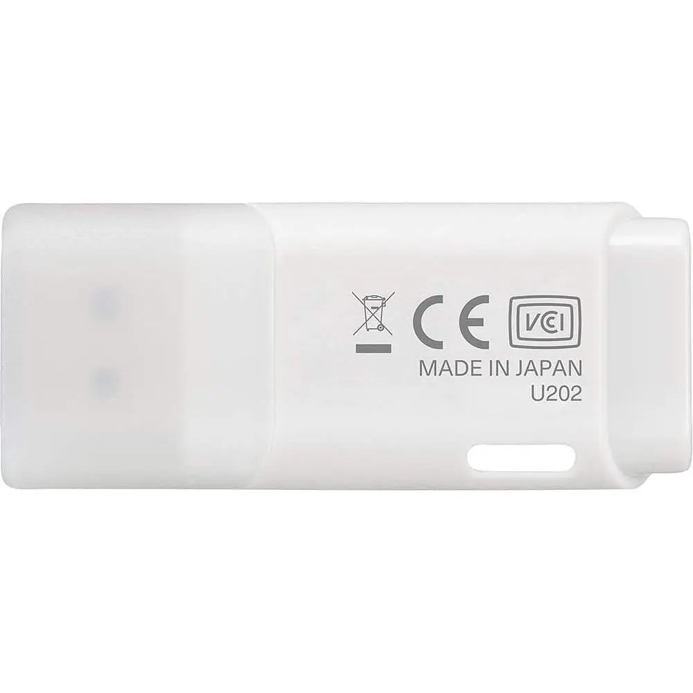 Флеш-накопитель Kioxia USB 128GB TransMemory U202 White (LU202W128GG4) - фото 2