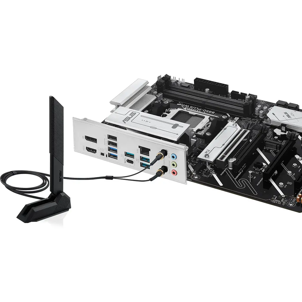 Материнська плата Asus Prime B850-PLUS WIFI sAM5 B850 4xDDR5 M.2 HDMI DP WiFi BT ATX - фото 5