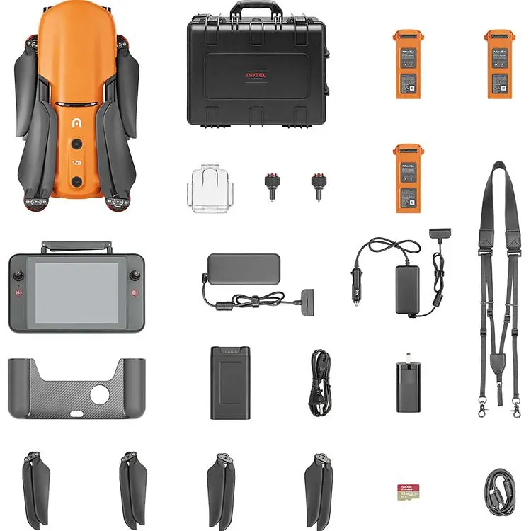 Квадрокоптер Autel Evo II Dual 640T V3 Rugged Bundle Orange [102001518] [117830] - фото 9