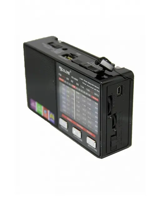 Цифровой FM радиоприемник Golon RX-8866 портативный черный - фото 3