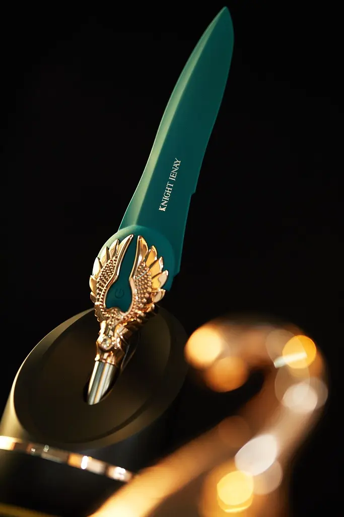 Вишуканий вібратор Knight Jenay FLOWERS & SWORD Zalo SO6557 92539 - фото 6