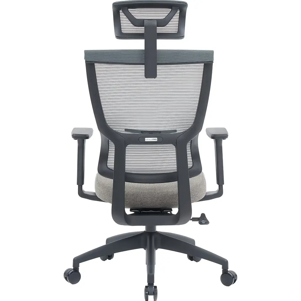 Офісне крісло OfficePro Elegant OC600-B-DG-DG Black/Dark Gray [148650] - фото 4