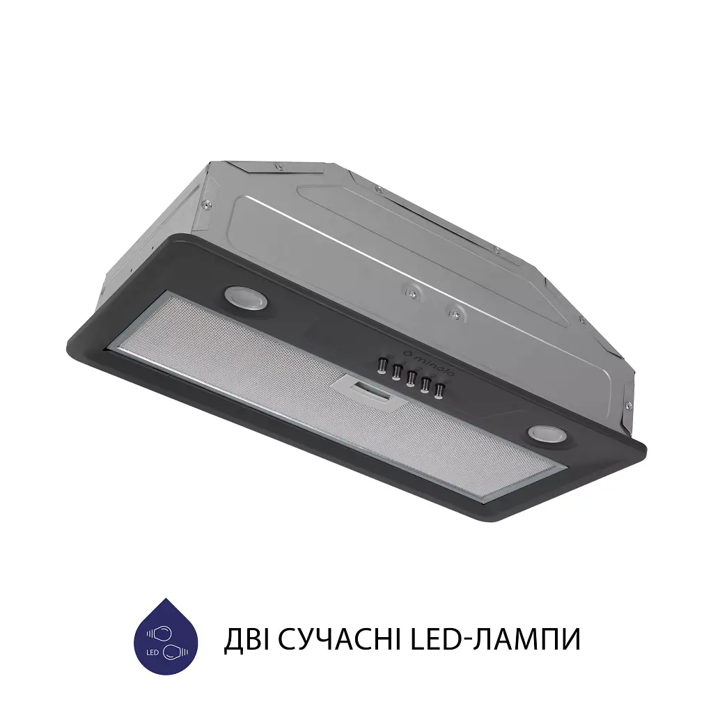 Вытяжка полновстраиваемая Minola HBI 5202 GR 700 LED - фото 4