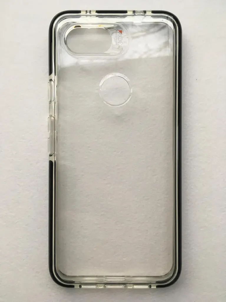 Протиударний прозорий чохол GEAR4 Piccadilly D3O з антимікробним покриттям для Google Pixel 3a (5.6") Black + Transparent - фото 2