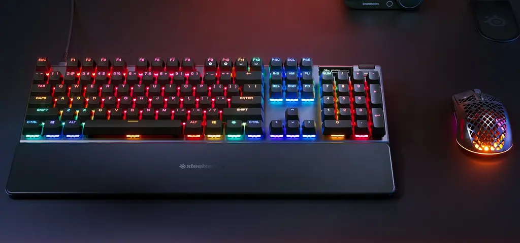 Ігрова клавіатура оптична SteelSeries Apex Pro Gen 3 - клавіші UA (SS-64660) - фото 5