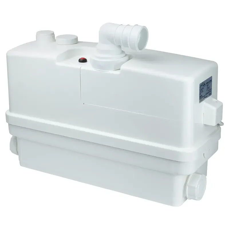 Станція каналізаційна 0.6кВт Hmax 8.5м Qmax 110л/хв 3 входу LEO 3.0 WC601С (776918) - фото 4