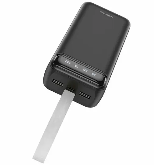 Универсальная мобильная батарея Borofone BJ14B 30000 mAh (Black) - фото 3