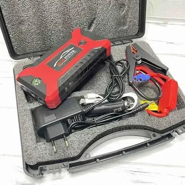Автомобильное пуско-зарядное устройство Jump Starter 29B Power Bank 99800 мАч - фото 5