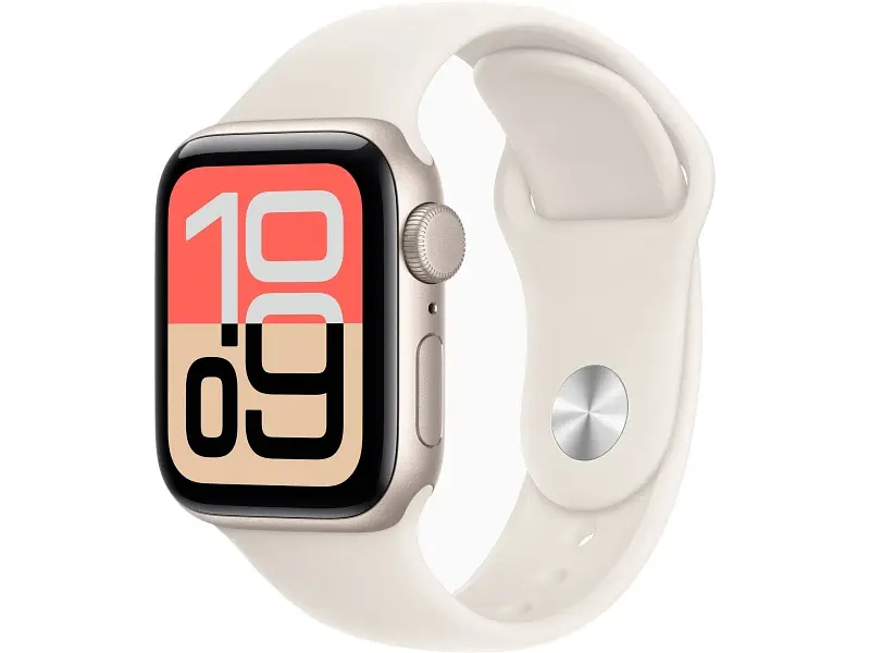 Смарт-годинник Apple Watch SE 3 GPS 40mm Starlight Alu. Case w. Starlight S. Band - S/M (MEH34)