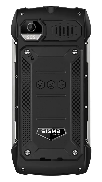Телефон Sigma X-treme PK68 Black UA UCRF - фото 2