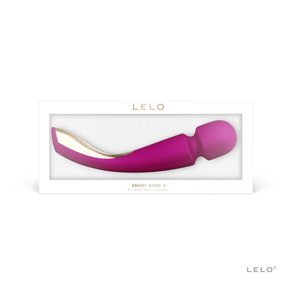 Вібромасажер LELO Smart Wand 2 Medium Deep Rose - фото 2
