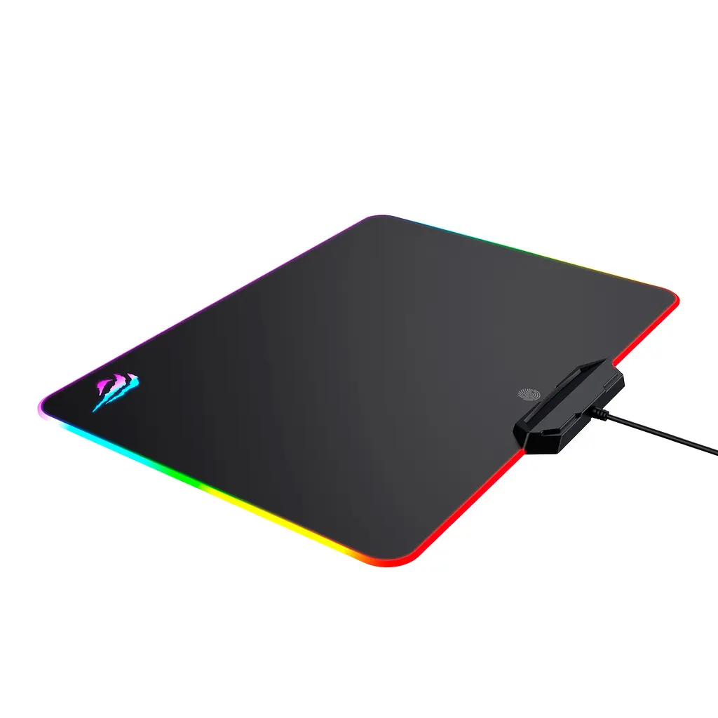 Килимок для миші HAVIT HV-MP909 Black з RGB підсвіткою HAVIT (27884-000) - фото 2
