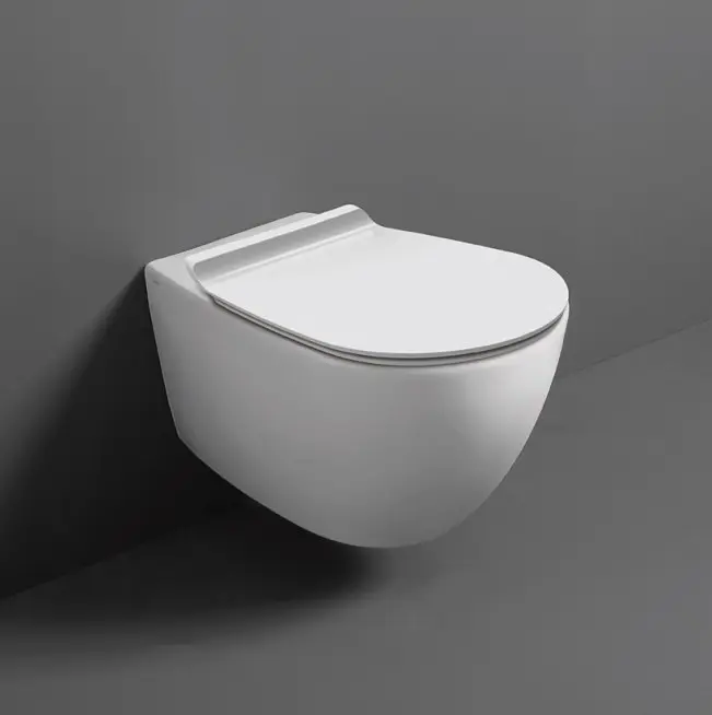 Унітаз підвісний Simas Vignoni Rimless VI18 (VI18-F85), Білий - фото 3