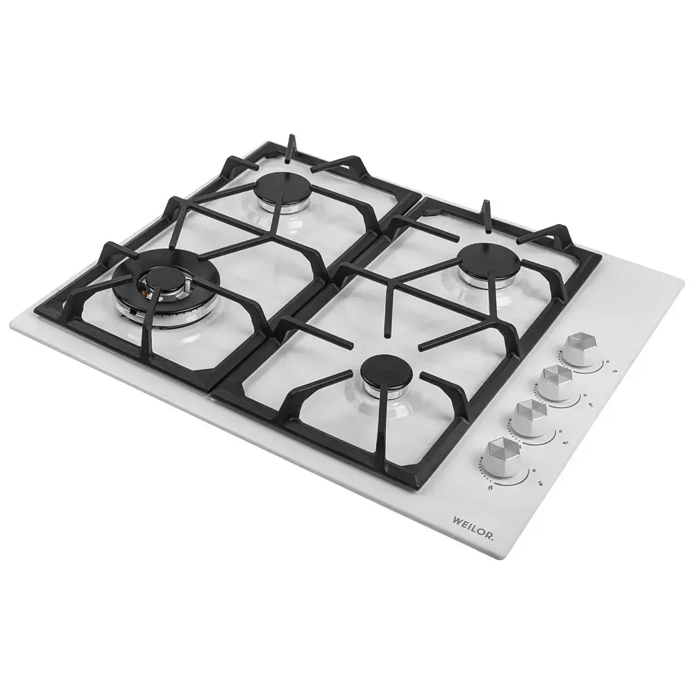 Поверхность газовая на металле Weilor GM W 634 WH - фото 3