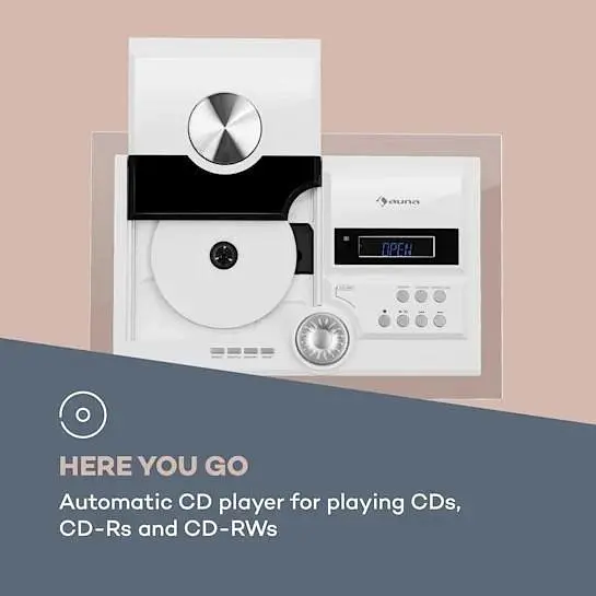 Стереозвукова мікросистема Auna Stereosonic (10032462) - фото 6