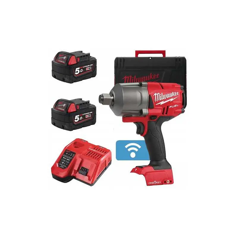 Гайковерт акумуляторний безщітковий 3/4'' MILWAUKEE, M18 ONEFHIWF34-502X, 2034Нм, з кільцем - фото 2