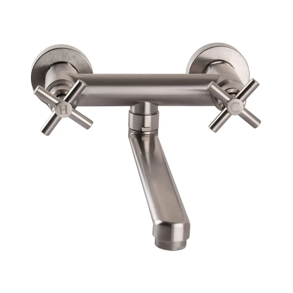 Змішувач для кухні Globus Lux Dukat SD4-104 Нержавіюча сталь - фото 3