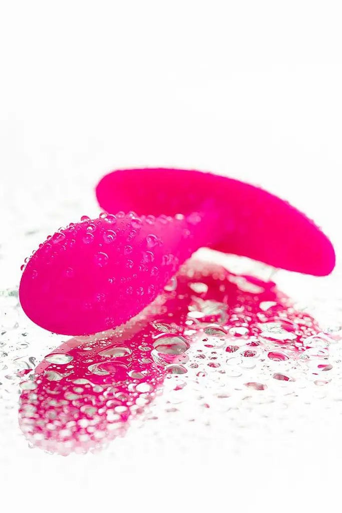 Анальная пробка ToDo Anal Plug Hub 7.2 см (розовый) - фото 7