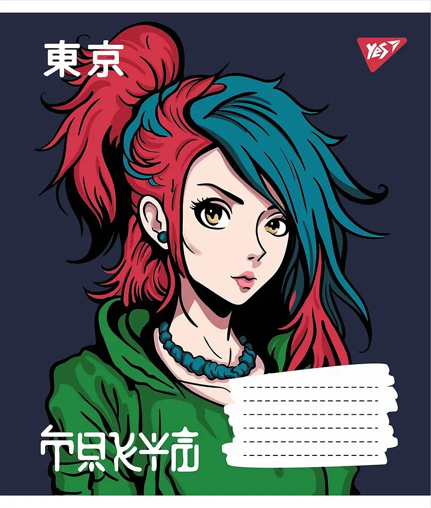 Набір зошитів Yes Anime в лінію 12 аркушів 25 шт. (766286) - фото 3
