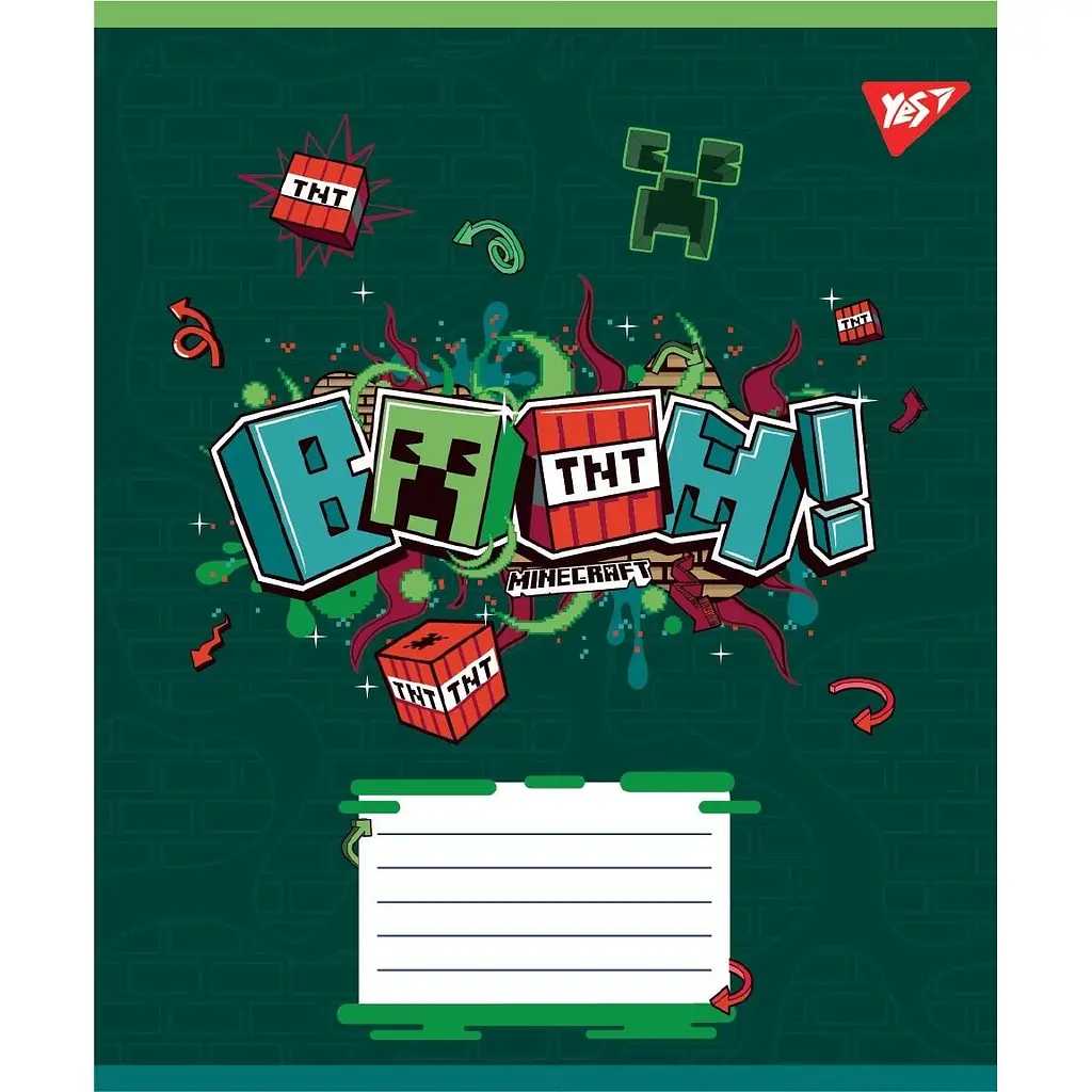 Набір зошитів Yes Minecraft Heroes А5, 18 аркушів 25 шт. (767580) - фото 3