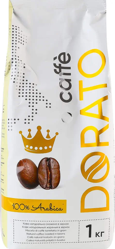Кава в зернах Dorato 100% arabica, 1 кг (897412) - фото 7