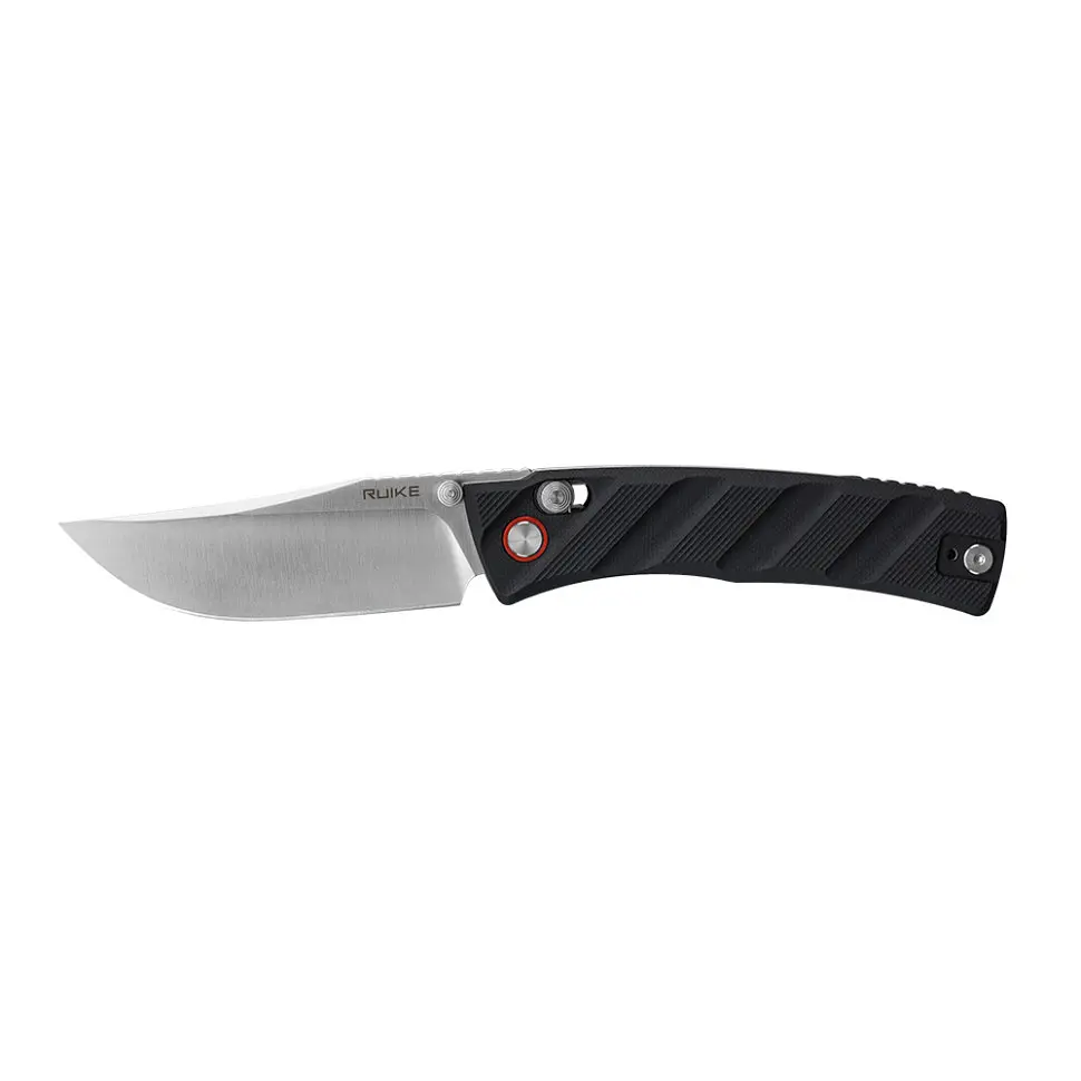 Ніж складаний кишеньковий Ruike P856-B, (7.9 см) 14C28N/G10 чорний - фото 2