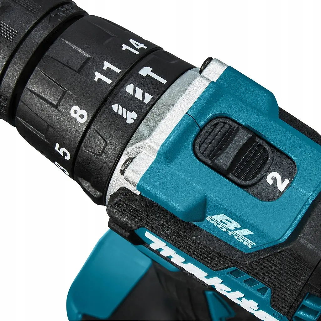Шурупокрут-дриль з ударним режимом акумуляторний Makita DHP487Z (40 Нм, 1.5-13 мм, BL, LXT, без акумуляторів та зарядного пристрою) - фото 8