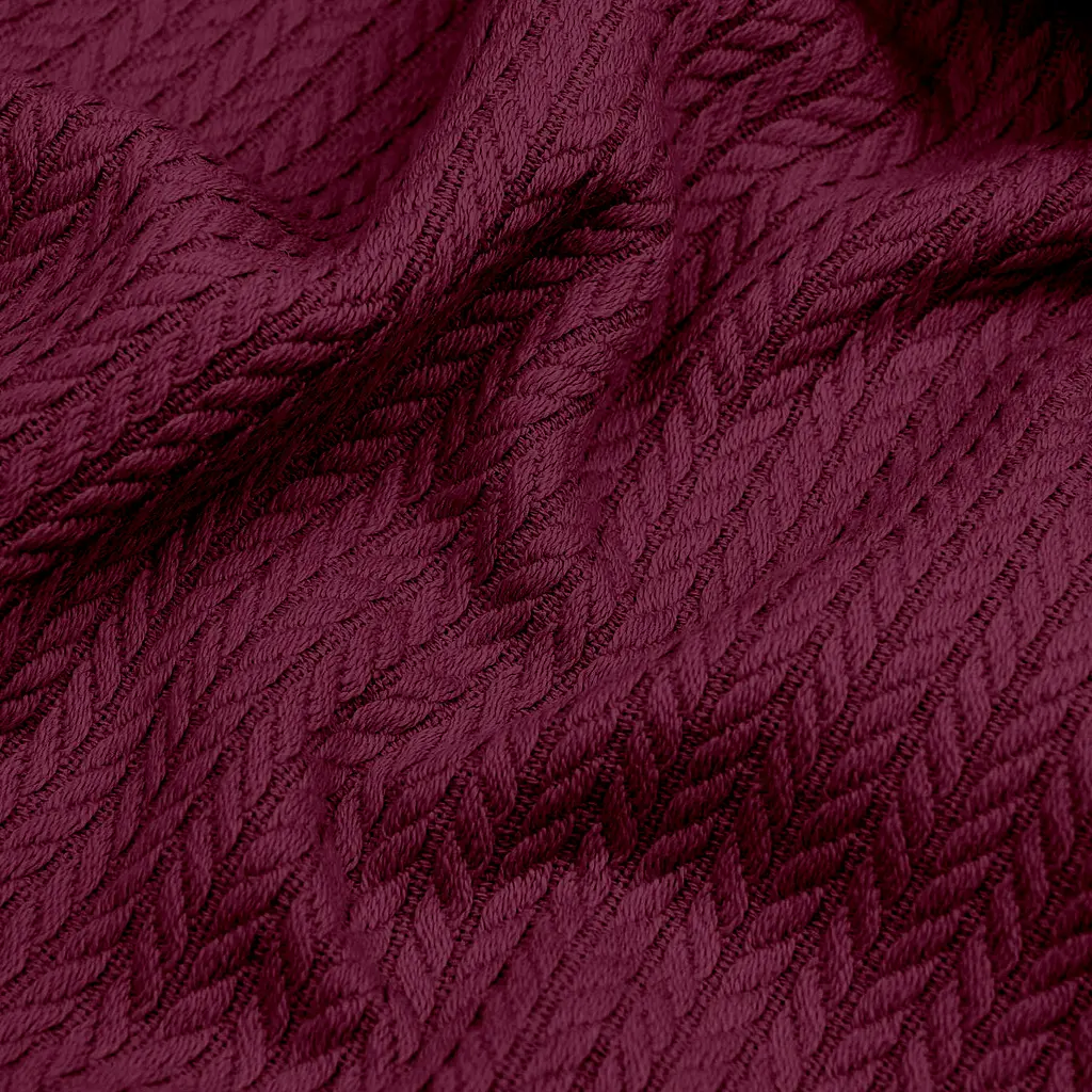 Плед покривало Cosas Ruby Knitted Braid 230х240 см косичка (Blanket_57Ruby_KnittedBraid_230x240) - фото 4