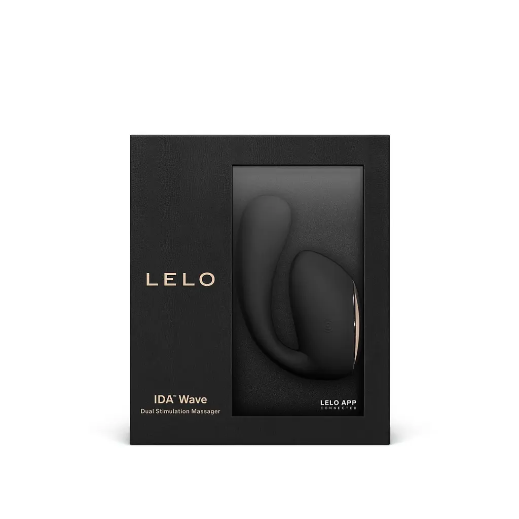 Вибратор Lelo Ida Wave 9.3 см черный - фото 2