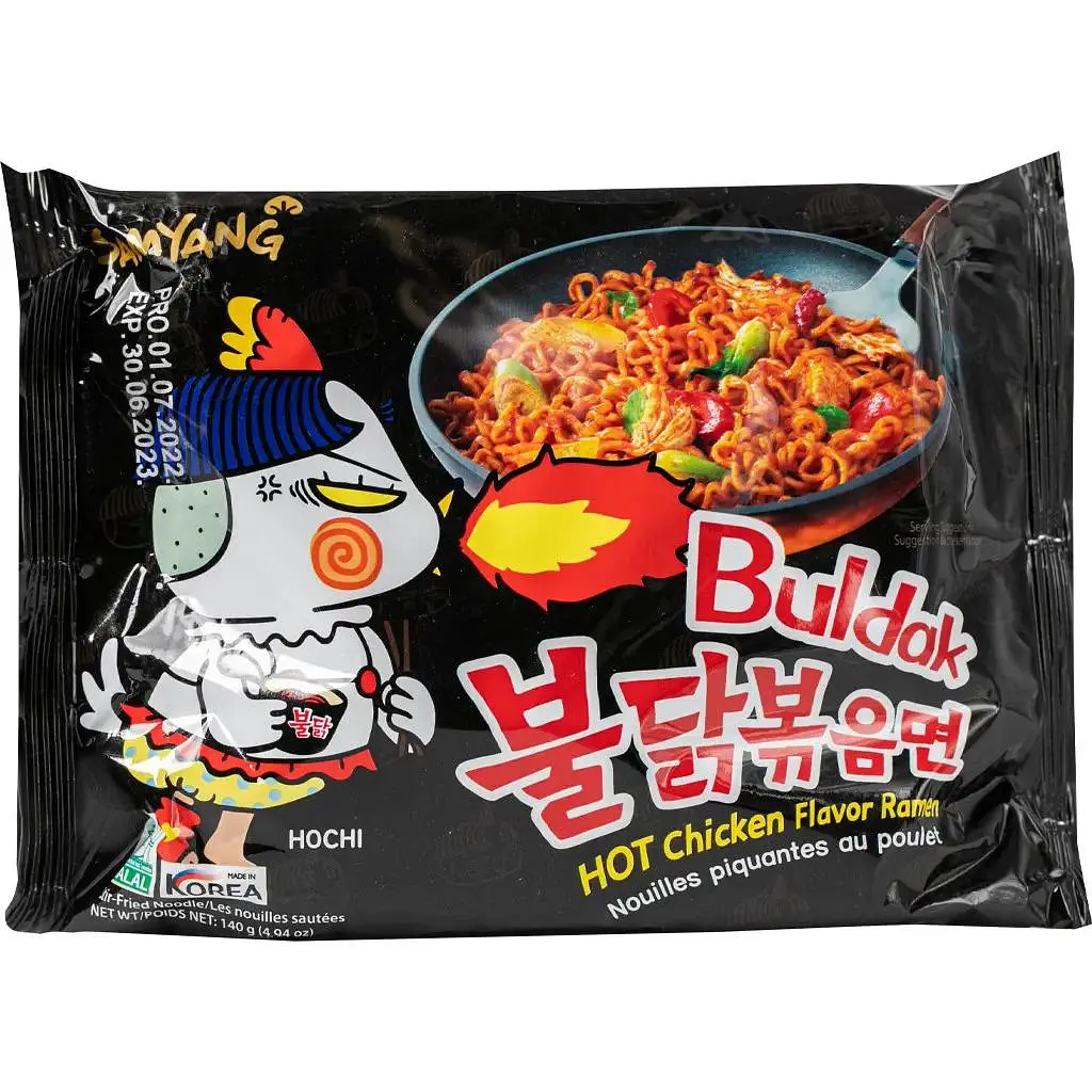 Локшина  рамен Samyang Buldak Hot Chicken Ramen 5шт - фото 2