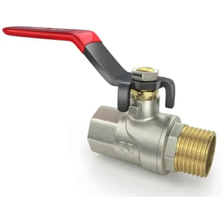 Кран кульовий RAFTEC 1 1/2" ВЗ, DN40, CBH-051, ручка, RED
