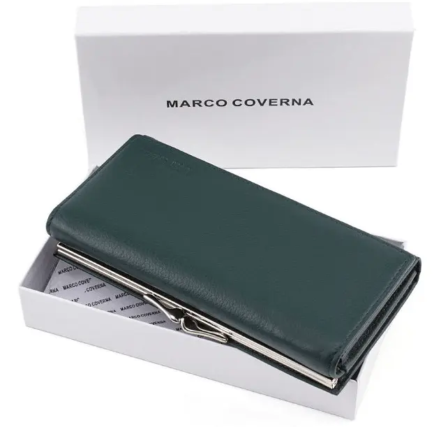 Кожаный женский кошелек Marco Coverna acs0029498 - фото 9