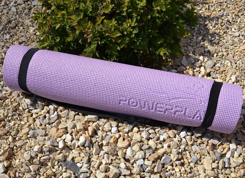 Килимок для йоги та фітнесу PowerPlay 4010 PVC Yoga Mat Лавандовий (173x61x0.6) (PP_4010_Lavender_(173*0,6) - фото 7
