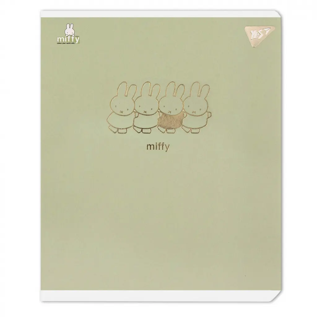 Зошит Yes Gold Miffy А5 24 аркушів клітинка (767537) - фото 6