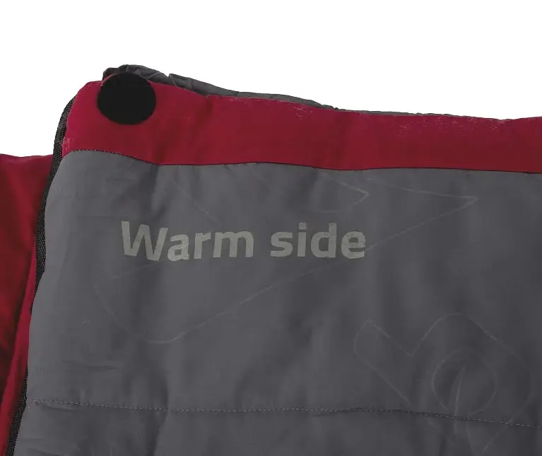 Спальный мешок Bo-Camp Uda Cool/Warm Golden -10° Red/Grey (3605898) (DAS301483) - фото 3