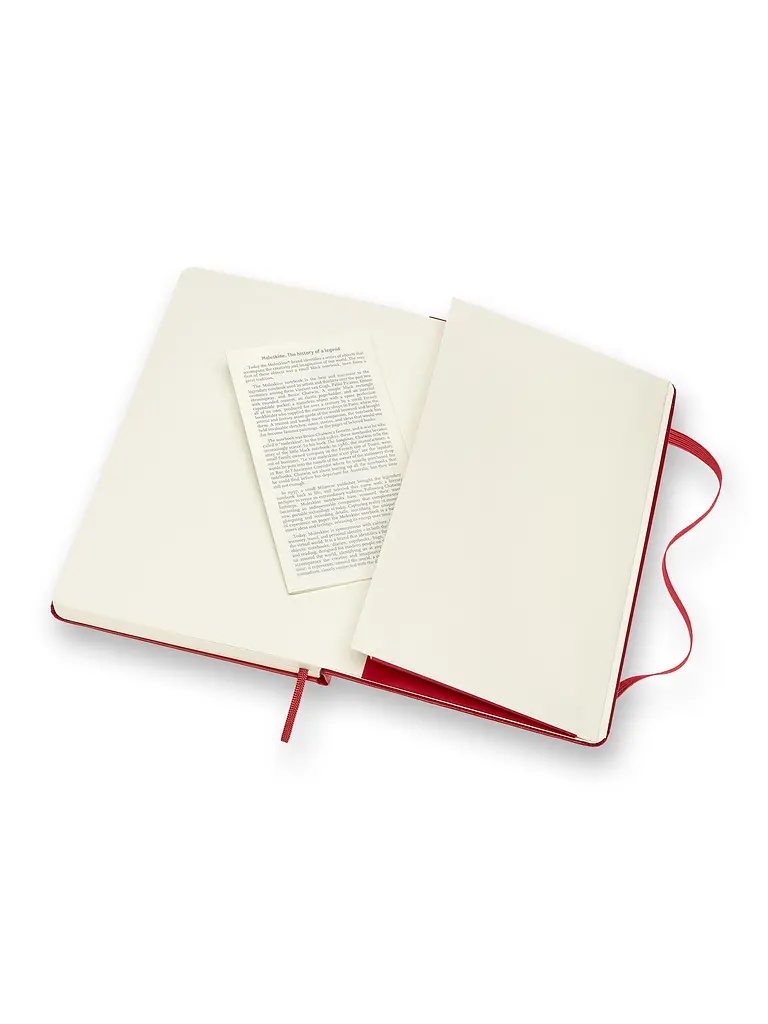 Записник Moleskine Classic середній, Клітинка Червоний (QP061F2) - фото 5