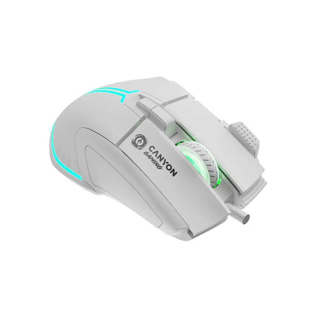 Мишка Canyon Fortnax GM-636 RGB USB White (CND-SGM636W) - фото 5