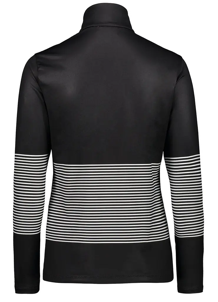 Кофта CMP Woman Sweat 30L0396 Black/White M (1097-30L0396-22YF 40) - фото 2