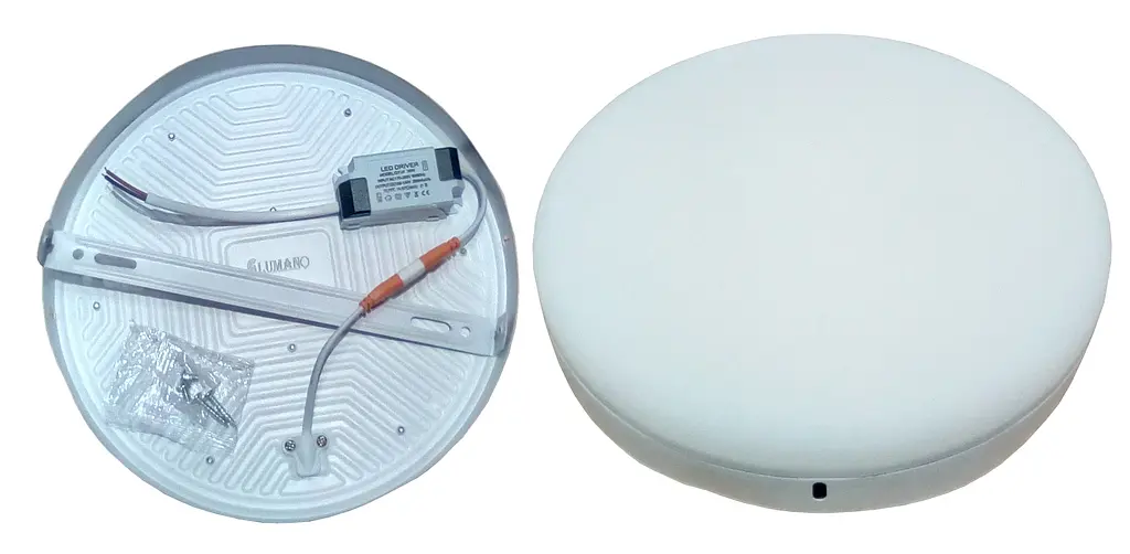 Панель LED (без рамок) накладні Lumano NOVUS-36W 4000K коло IP 20 (d220 мм) (18766)