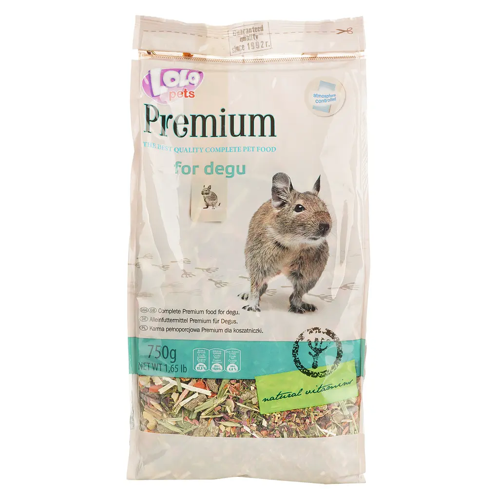 Корм для дегу Lolo Pets Premium 750 г (LO-70172) - фото 2