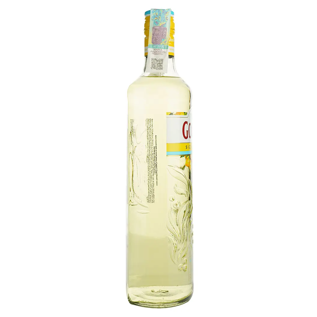 Алкогольный напиток Gordon's Sicilian Lemon Gin 37.5% 0.7 л - фото 3